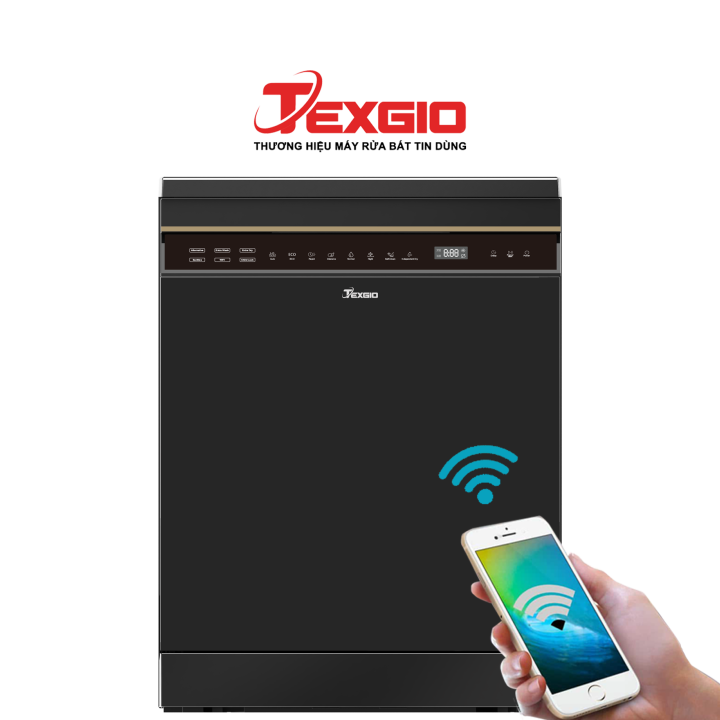 Máy rửa bát Texgio TGFPCM795B Smart+